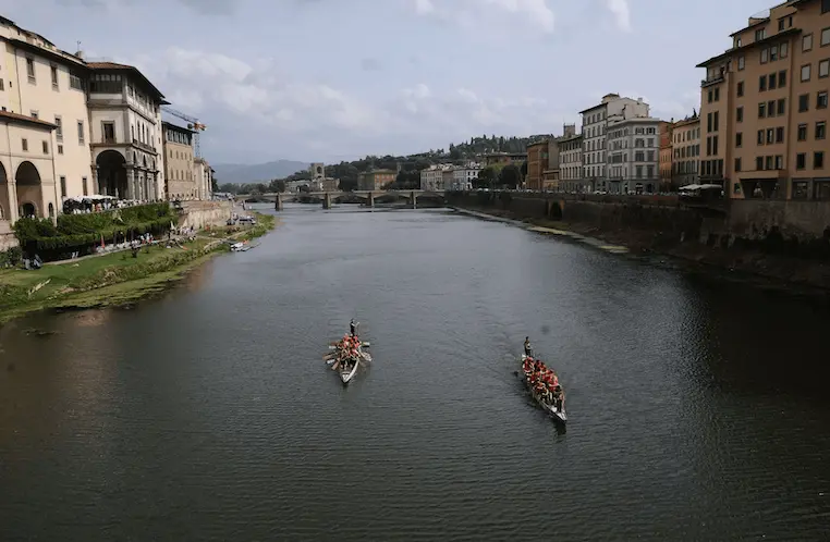 teambuilding activity at company retreat in Florence